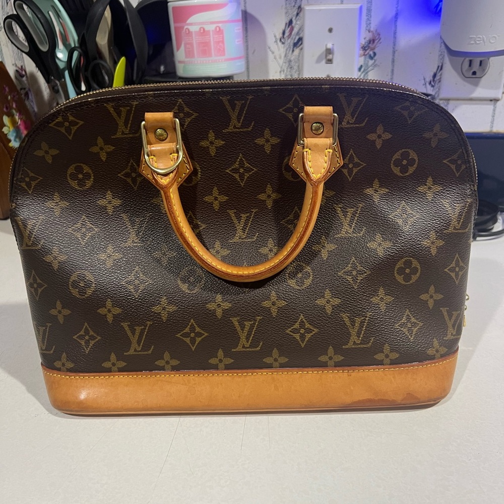 Louis Vuitton Monogram Brown Handbag